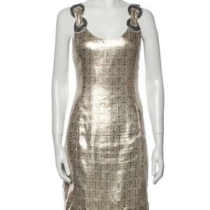 Metallic Tory Burch dress